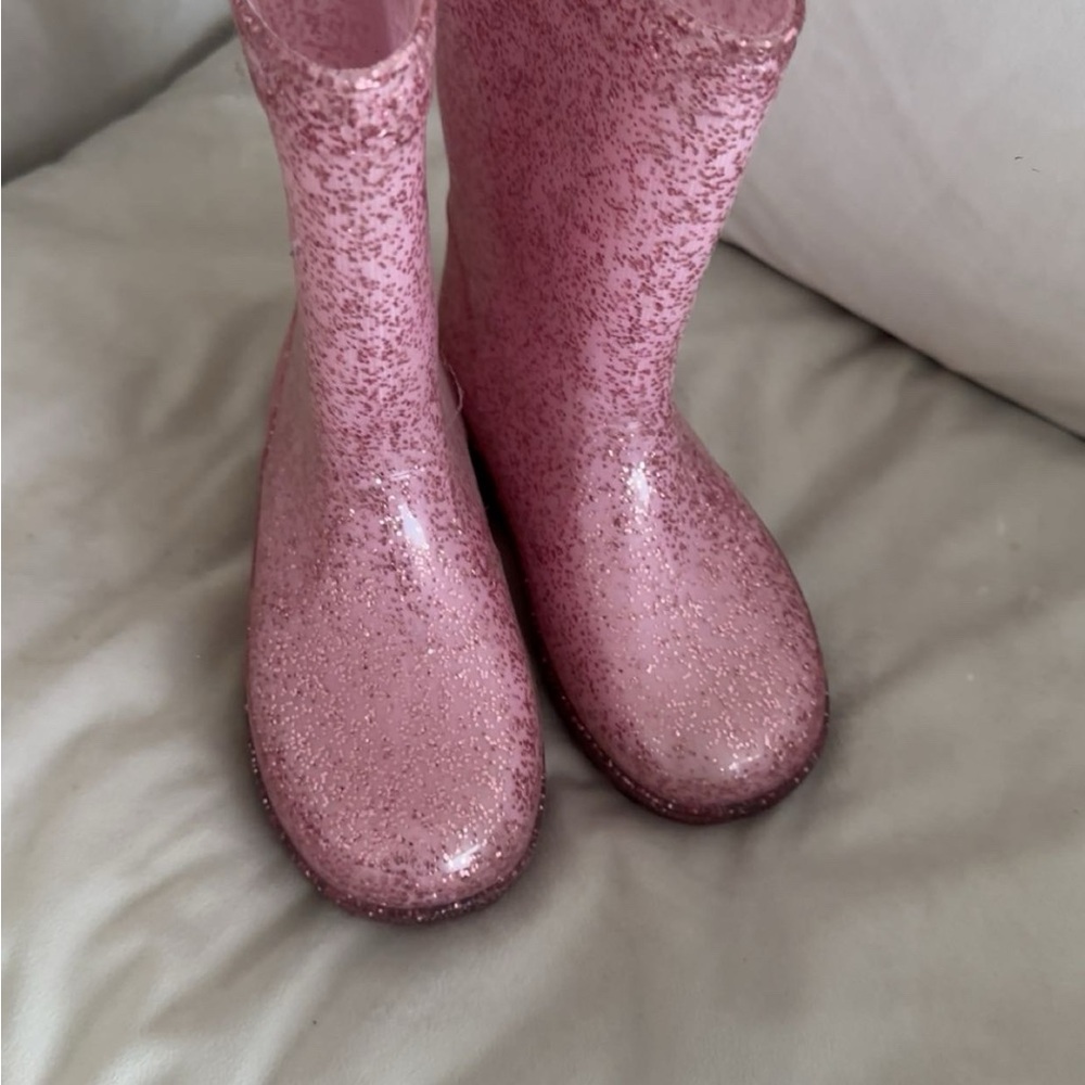 Sparkly Pink Kids Boots